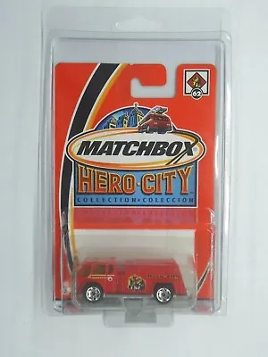 Matchbox Hero City - #75 WATER PUMPER - SEALED (#2) • $6.99