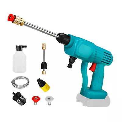 £32.99 • Buy Cordless High-Pressure Washer 1500W Spray Water Cleaner Fit Makita 18V Battery