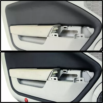 2PC Front Door Panel Insert Card Cover Kit Fit For 2005-2009 Ford Mustang Black  • $28.20