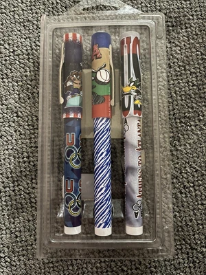 $3 • Buy Collectibles America By National Design Vintage Looney Tunes Olympic Pens -New