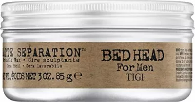 UK Bed Head For Men By Matte Separation Mens Hair Wax For Firm Hold 85 G Lega U • £8.12