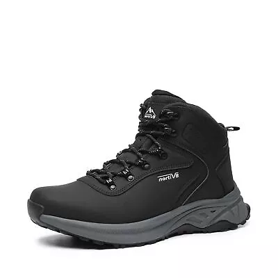 Men's Hiking Boots Outdoor Lightweight Non-Slip PU Waterproof Work Boots • $27.99