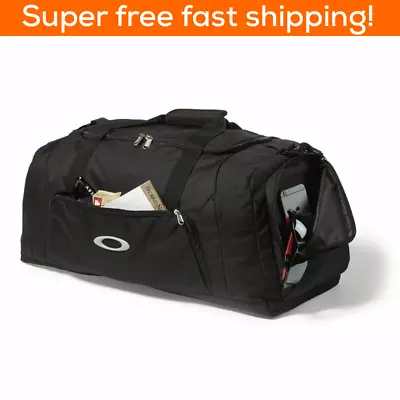 Oakley 55L Gym To Street Duffel Bag Travel Duffel Gym Bag Blackout 92904ODM  • $79.90