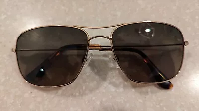 Maui Jim Wiki Wiki MJ246-16 Gold Titanium Sunglasses Japan 59-17-120 H9198 • $47.99