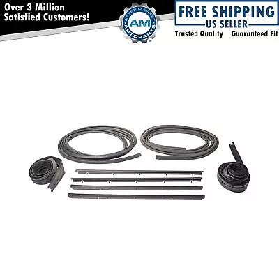 Door Window Belt Weatherstrip Kit For 1982-1994 Chevrolet GMC Oldsmobile • $175.85