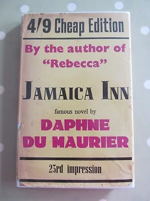 Jamaica Inn By Daphne Du Maurier Victor Gollancz Hardback Dated 1953 Dj • £15