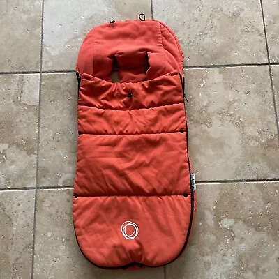 £49.95 • Buy Bugaboo Orange Footmuff Fits Cameleon Donkey Buffalo Bee Fox Free P&P Universal