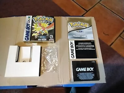 Nintendo Gameboy Color Pokémon Gold Version Box Only • £9