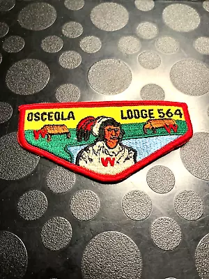 OA OSCEOLA LODGE 564 F1b FIRST FLAP • $107.99