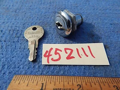 Seeburg LPC1 LPC480 Income Totalizer IT1-56: Lock & Key # 452111 For Cover • $30