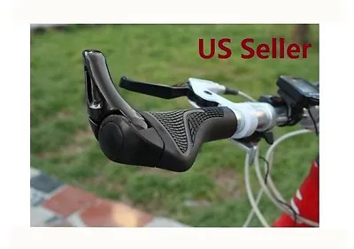 1 Pair Cycling Mountain Bike Bicycle MTB Handlebar Rubber Anti-slip Handle Grips • $14.13