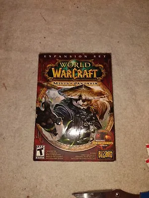 World Of Warcraft Mists Of Pandaria Expansion Set PC No Scratching  • $15