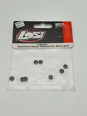 Losi Micro 4WD Aluminium Shock Rebuild Kit LOSB1651 OZRC JC • £12.40