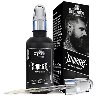 Beard Oil For Men Growth | Fragrance Inspired By Sauvage | Bartstoppel© Barber • £13.90