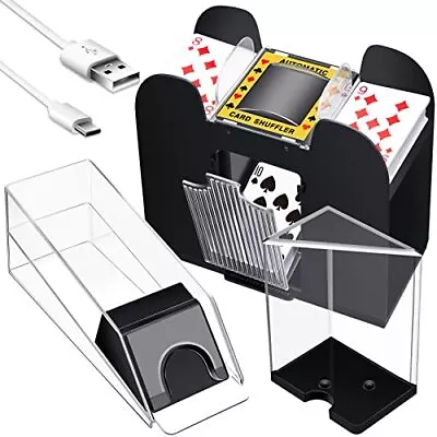  Blackjack Game Set Including 6 Deck Automatic Card Shuffler 6 Deck Blackjack  • $79.96