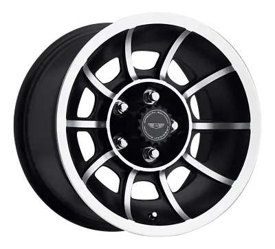 2 New  Satin Black Machined American Racing  Vn47 Vector 15x7 5-114.30  (56193) • $302