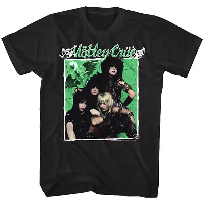 Motley Crue Dr Feelgood Album Cover Men's T-Shirt Heavy Metal Band Members Tee • $24.64