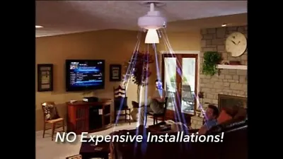 Breeze Lite 8.5  Light Bulb Socket Ceiling Fan • $9.95