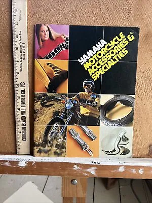 1974 Yamaha Antique Vintage Snowmobile Accessories Advertising Brochure- 62 • $25