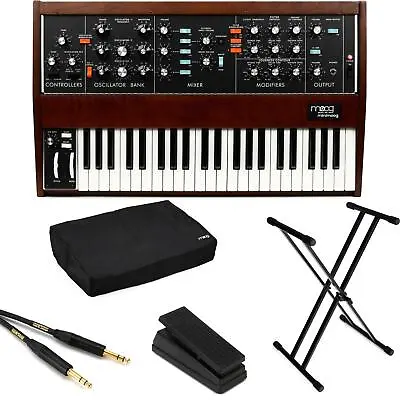 Moog Minimoog Model D Analog Synthesizer Studio Bundle - Appalachian Cherry • $5189