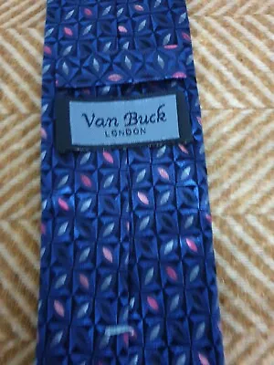 Van Buck Silk Tie 7.5cm • £12.50