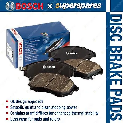 $67.63 • Buy 4 X Front Bosch Disc Brake Pads For Holden Frontera UES 4x4 AWD Rodeo TF