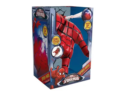 £24.95 • Buy Marvel Spiderman 3D Wall Light Room Decoration With Sticker