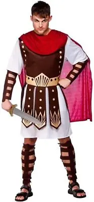 Mens Roman Centurion Costume For Ancient Historic Fancy Dress • £17.99