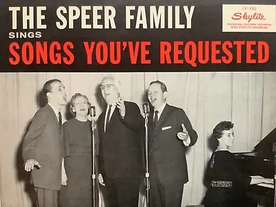 SPEER FAMILY: Songs You’ve Requested 1958 NM LP+bonus CD Brock Ben Elvis Presley • $24.88