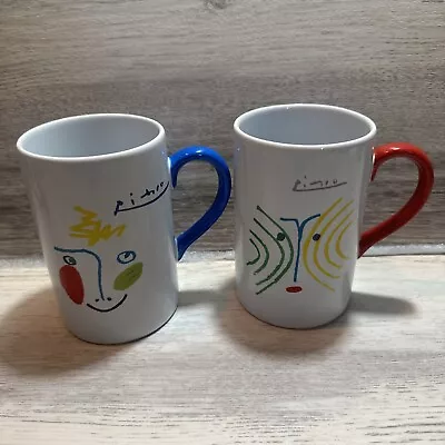 Museum Of Modern Art  Picasso Masterpiece Editions 2  Mugs Washerwoman Apythia • $30