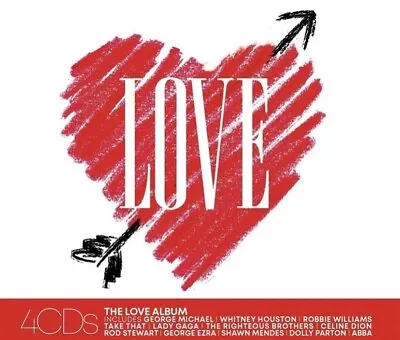 The Love Album CD (2020) NEW SEALED 4 Disc Box Set Pop Rock Soul Ballad FREE P&P • £4.99