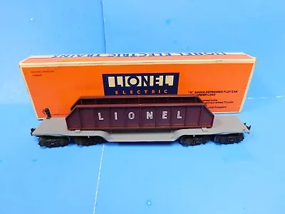 Lionel #6-6509 Depressed Flat Car With Girder Load Original Box *ST • $39.99