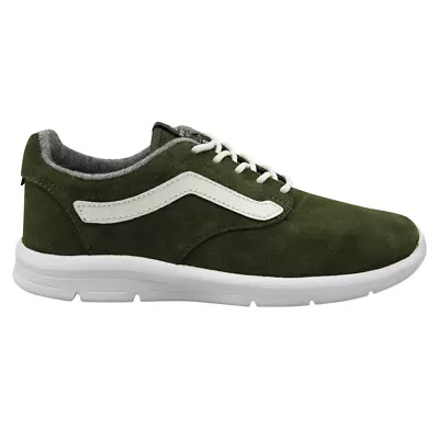 Vans LXVI Off The Wall Iso 1.5 Denim Green Suede Lace Up Unisex Trainers XB8JBD • £16.99