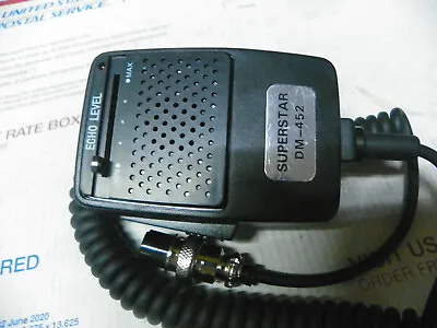 MICROPHONE Dynamic DM-452   Power MIC With Echo.  Wired For 4 Pin Cobra Galaxy • $25