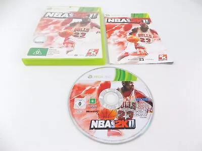 Mint Disc Xbox 360 NBA 2K11 2011 11 Free Postage • $7.90