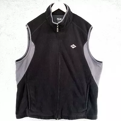 PING Collection Vest Mens L AFA Logo Golf Fleece Sweater Full Zip Pockets • $14.50