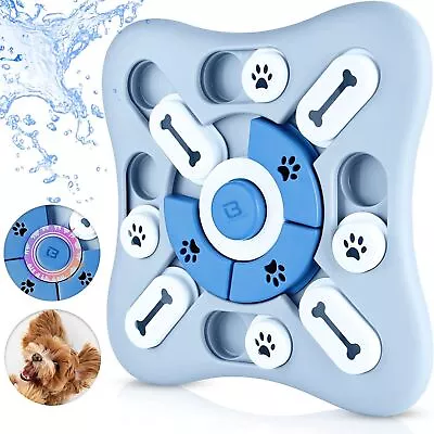 Interactive Dog Puzzle Toys Treat Food Puzzle Game For Dog Mental Stimulation • £12.90