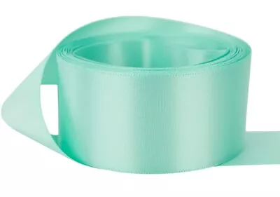 Satin Ribbon 50mm 2  Inch Many Colors Buy 3 Get And Get 1 Free Any Colour • £2.69