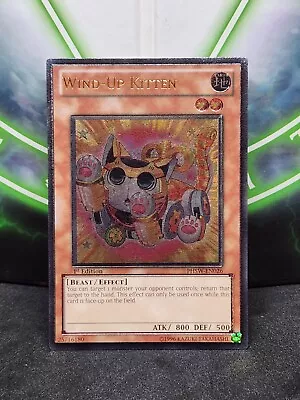 Yugioh Wind-Up Kitten PHSW-EN026 Ultimate Rare 1st Edition NM  • $80