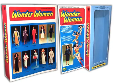 Mego WONDER WOMAN BOX For 12  Action Figure (PARKDALE Version) (BOX ONLY!) • $26