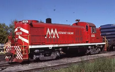 Vermont Railway RS-3 606  At North Bennington Vermont Slide. • $3