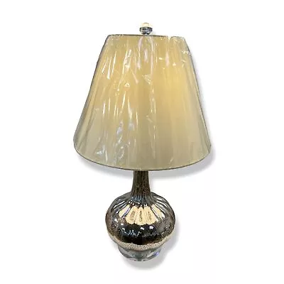 $450 Regina Andrew Silver Antiqued Mercury Glass Table Lamp • $143.98