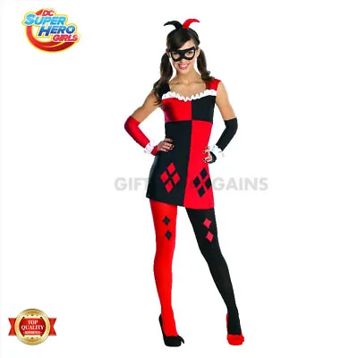 Harley Quinn Tween Girl Costume Harleyquinn 0-2/2-4 Women Halloween Fancy Dress • $62.95