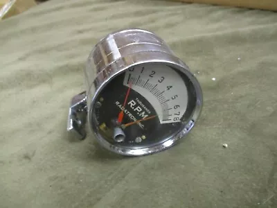 Vintage 1960/70's Radatron Old School Tachometer HOT ROD RAT DRAG SCCA • $49.99