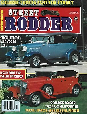 Vintage July 1979 Street Rodder Magazine '32 Tub '26 T Roadster '37 Chevy Dodge3 • $9.99