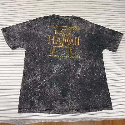 Original Red Dirt Kauai Maui Hawaii Real Hawaiian Lava Rock Acid Wash T Shirt XL • $14.99