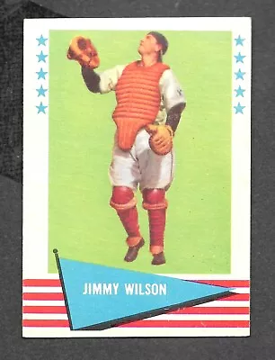 1961 Fleer Baseball Greats #88 Jimmy Wilson - EXMT • $3.59