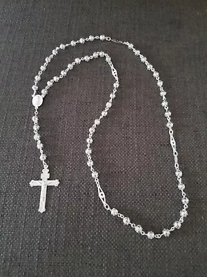 Rosario De Plata 925MX / Catholic Sterling Silver Rosary Plata Real Autentica • $89