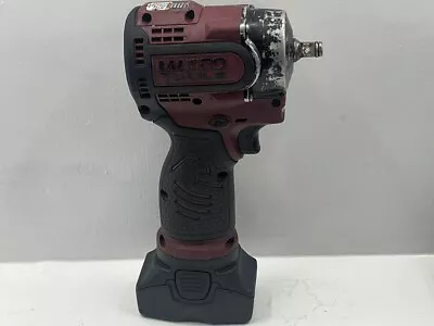 Matco Tools MCl1638SIW 16V 3/8  Stubby Impact Wrench Burgundy W/ Battery • $199.95