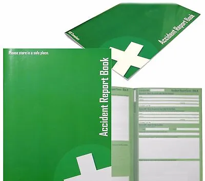 £10.99 • Buy ACCIDENT REPORT BOOK HSE Compliant First Aid School/Office Injury Health Record